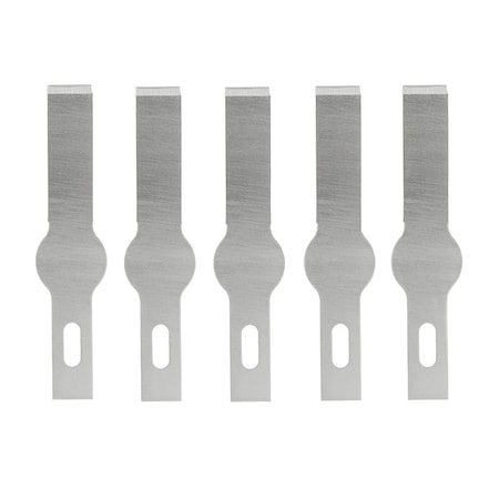Excel Blades No 17A 1/4" Narrow Chisel Hobby Knife Replacement Blades, 5 pcs. 12pk 24017